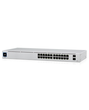 USW-24-POE-UBNT UniFi USW-24 PoE - UBNT UniFi Switch 24 Port PoE Gen2