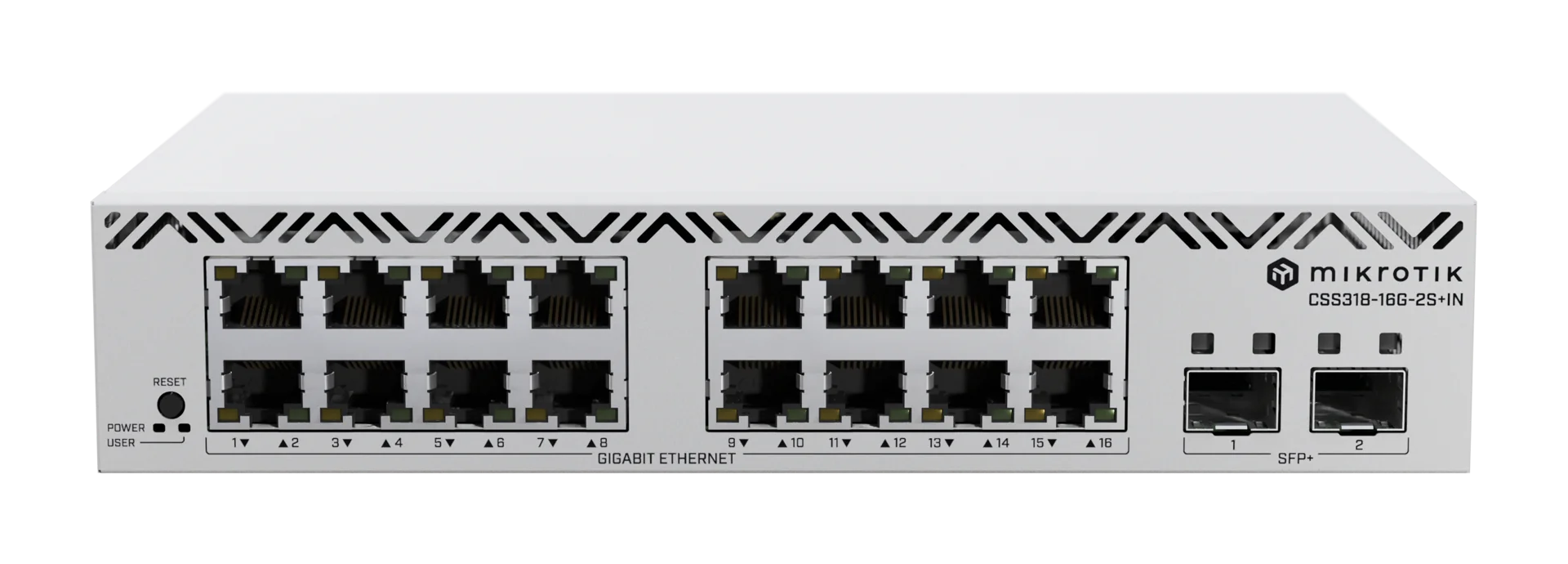 CSS318-16G-2S+IN-MikroTik CSS318-16G-2S+IN 16 Port Yönetilebilir Switch
