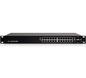 UBES-24-500W-EU-UBNT ES-24-500W - UBNT EdgeSwitch 24 Port 500W PoE+ Switch