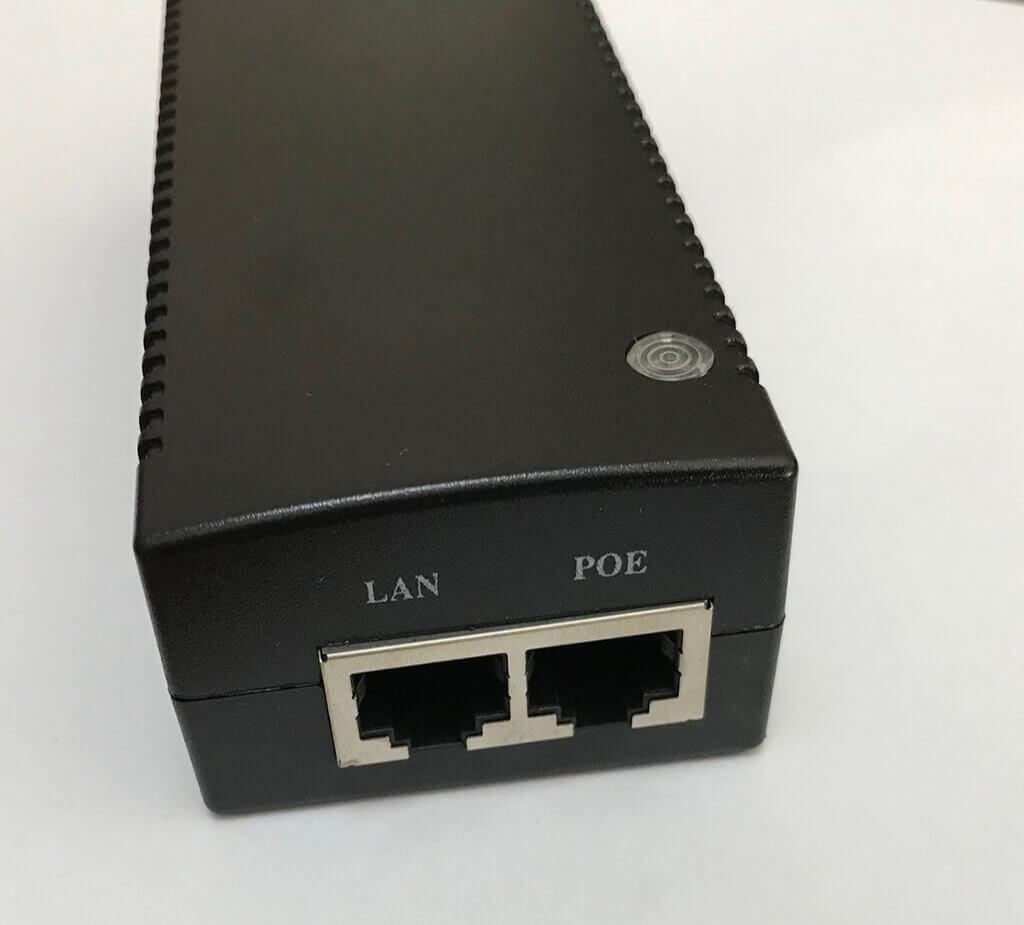 WD24V1APOE-Wifidepo OEM Gigabit 24 Volt 1 Amper POE (UBNT, POE-24-12W, POE-24-12W-G  uyumlu) Adaptör