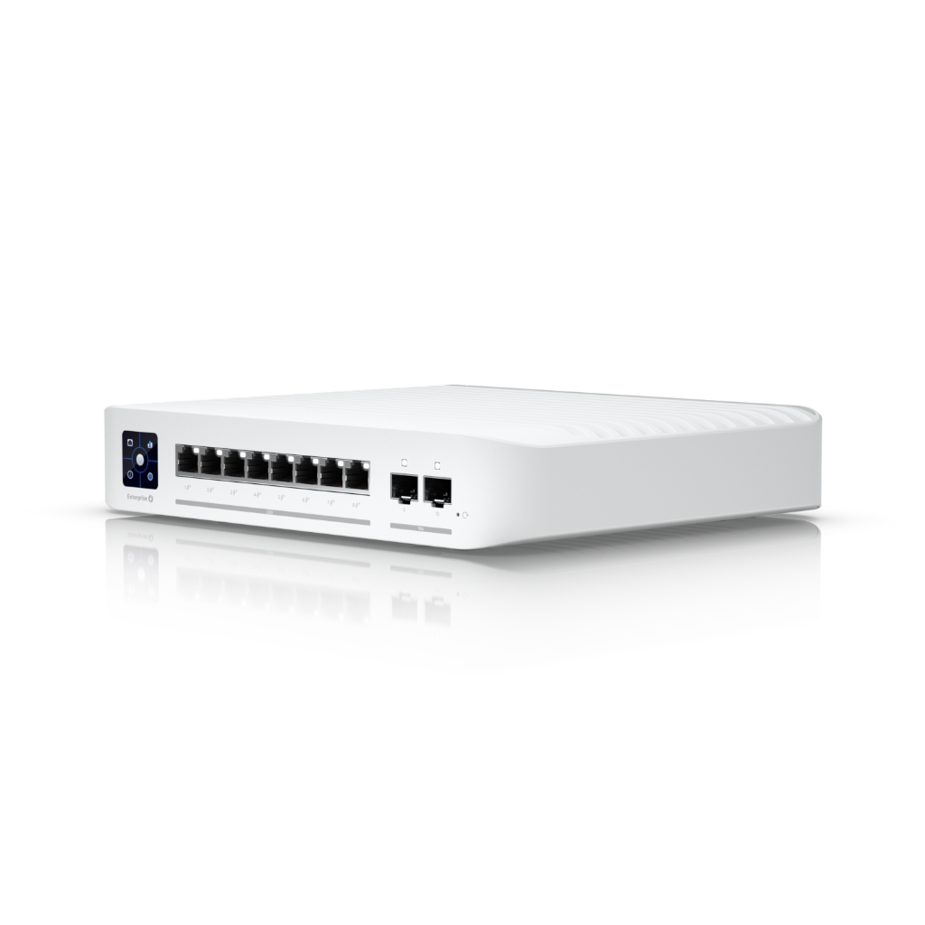 USW-Enterprise-8-PoE-EU-UBNT UniFi USW-Enterprise-8-PoE-EU 8 Port PoE+ 2.5G Yönetilebilir Switch