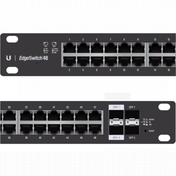 ES-48-750W-Ubnt Ubiquiti 	EdgeSwitch 48 Port 750W PoE+ Layer3 Switch