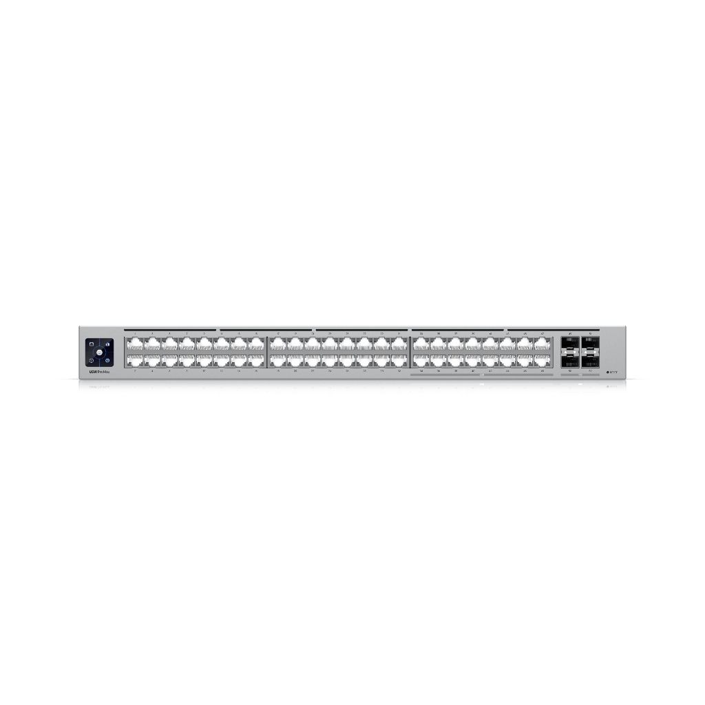 UBNT USW-Pro-Max-48 UBNT UniFi Switch Pro Max 48 (USW-Pro-Max-48) | Etherlighting™, 2.5GbE, 10G SFP+ Katman 3 Anahtar ürün görseli 3 - wifidepo